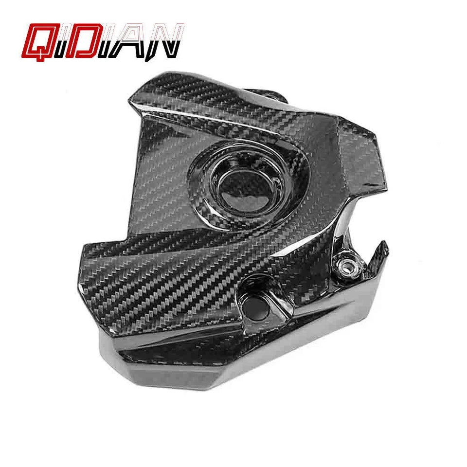 For 2013-2020 YAMAHA MT09 FZ09 Carbon Fiber Motorcycle Sprocket Cover Fairing — 第 4/4 张图片