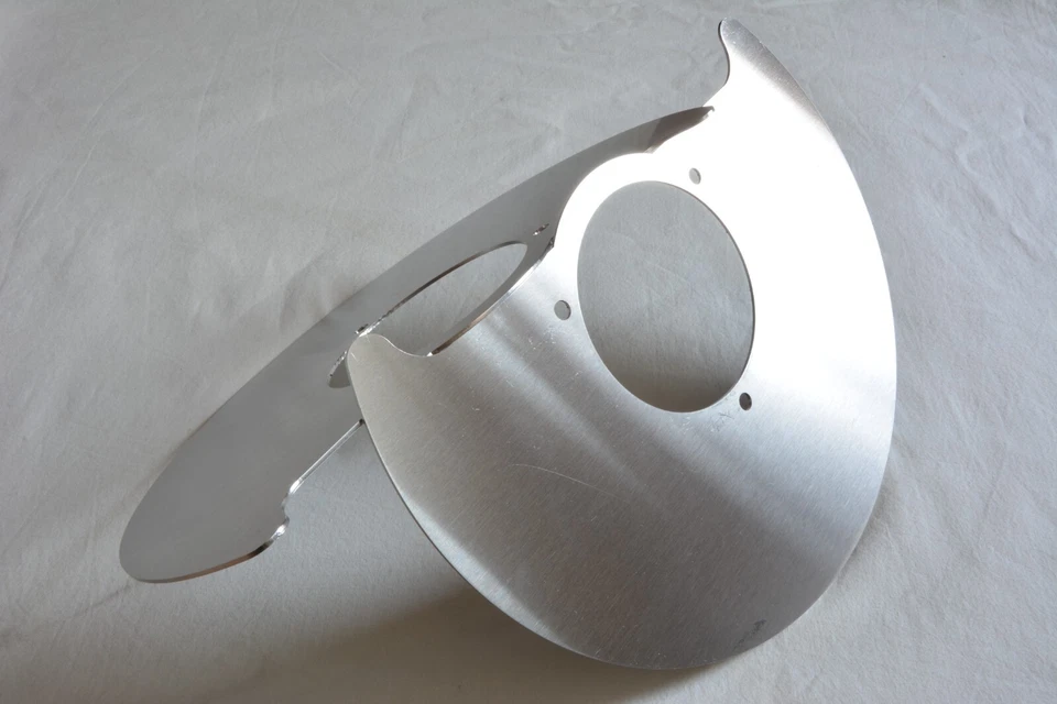 PAR de placas de cubierta de protector contra polvo de freno para VW Volkswagen T3 Bus Transporter Vanagon* Foto 2 de 4