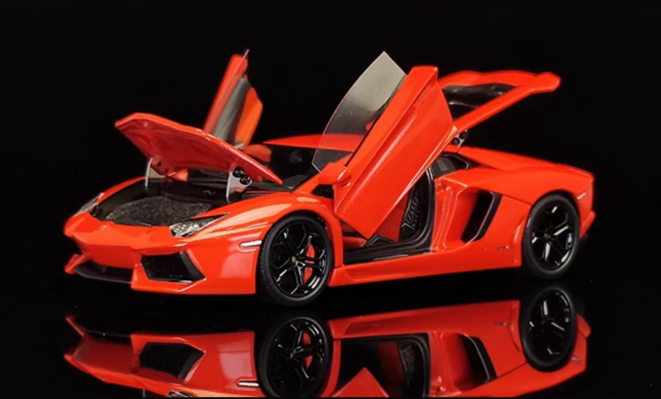 ミニカー Lamborghini LP700-4 AUTOart 1:43 1/43 AUTOart LAMBORGHINI AVENTADOR LP700-4 (GRIGIO ESTOQUE