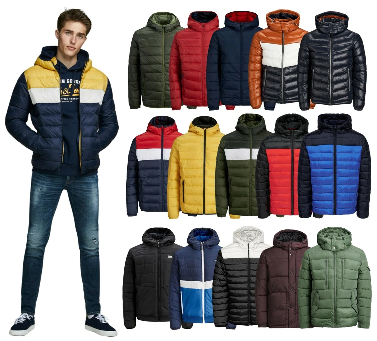 Mens jack jones clearance coat