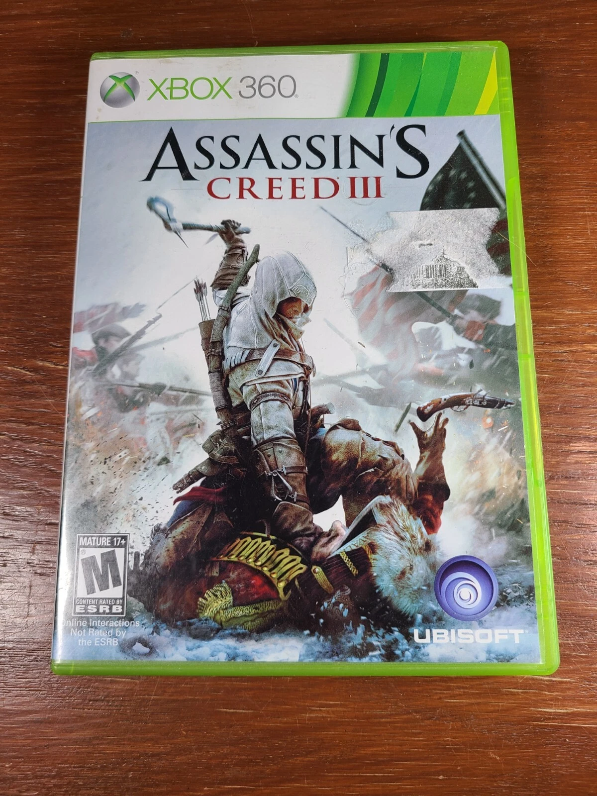 Assassin's Creed III 3 (Xbox 360, 2012) Complete w/ Manual CIB Tested + Working
