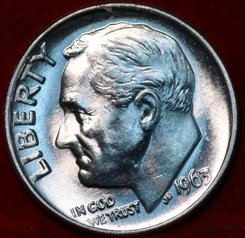1963-P Roosevelt Dime — photo from the most recent tracked eBay sale