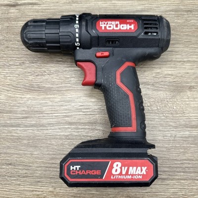 Hyper Tough AQ75072G 8V Max 3/8'' Drill (No Charger)