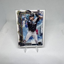 2025 Topps Holiday Baseball Griffin Conine #H124 Rookie Card (RC) Marlins