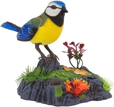 Talking Parrots Birds Electronic Pets,Singing Chirping Bird with Motion Sensor A