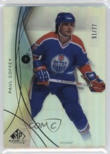 2024-25 Upper Deck SP Game Used Legends Rainbow Foil 51/77 Paul Coffey HOF 04vd
