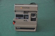 Vintage Polaroid Spirit 600 Land Camera, Tan