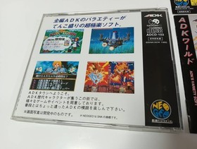 ADK WORLD Neo Geo CD Japan Import Free shipping FedEx DHL Tested ADCD-103