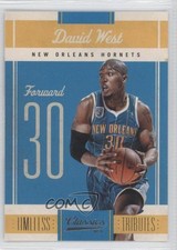 2010-11 Panini Classics Timeless Tributes Silver 190/250 David West #10 0q0