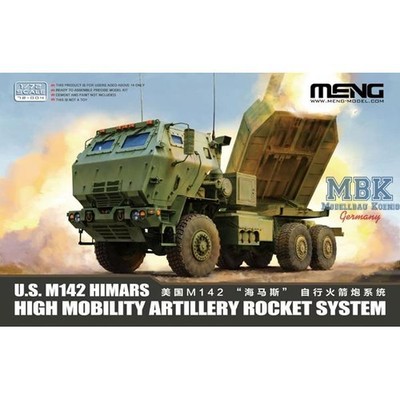 MENG MODEL MENG-72004 US M142 HIMARS High Mobility Artillery Rocket Sys.
