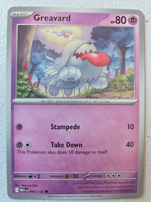 Houndstone 066/132 Me01: Mega Evolution Regular
