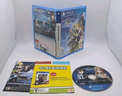 Sword Art Online: Hollow Realization (Sony PlayStation 4, 2014) PS4