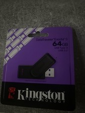 Image of Genuine Kingston DataTraveler Exodia S 64GB USB Flash Drive 3.2 Gen1 Type-A, UK