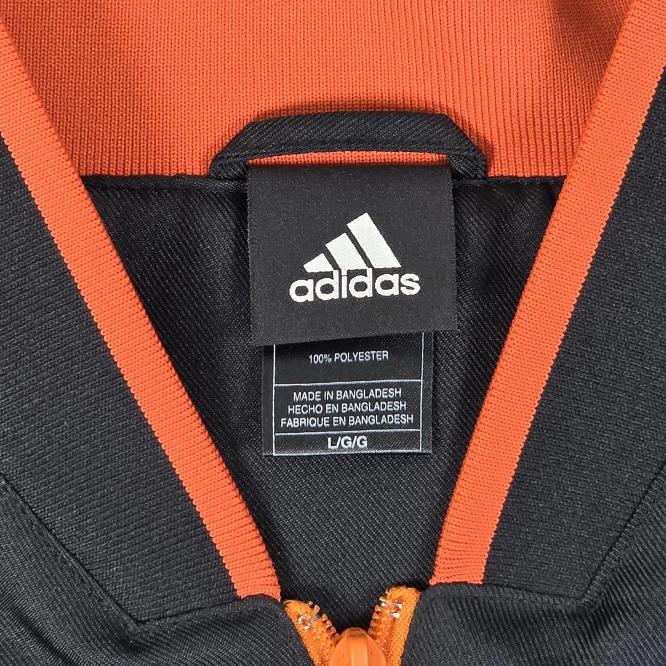 Chaqueta Tennessee Volunteers Para Hombres L Suave Negra Naranja NCAA Vols Fútbol Adidas Foto 3 de 4