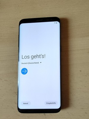 Samsung Galaxy S8 SM-G950F - 64GB - Midnight Black (Ohne Simlock) (Dual-SIM)