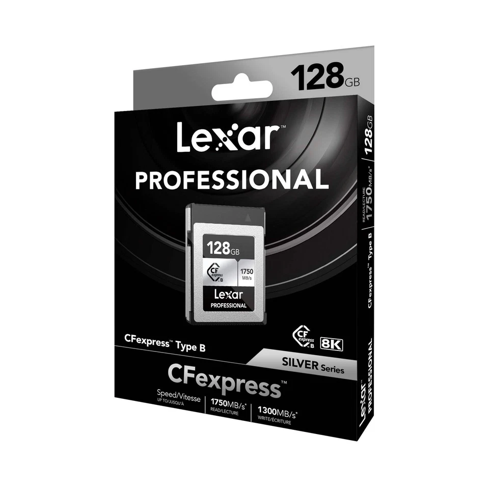 CFexpress 128-512GB Typ B Speicherkarte Lexar SILVER Serie 1750/1300MB/s