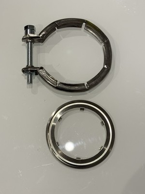 Auspuffschelle + Dichtung Abgasrohr für BMW N47  18308513651 18308512137