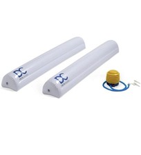 Inflatable Bed Rails for Toddlers Kids 2 Pack w/ Foot Pump Leak Proof