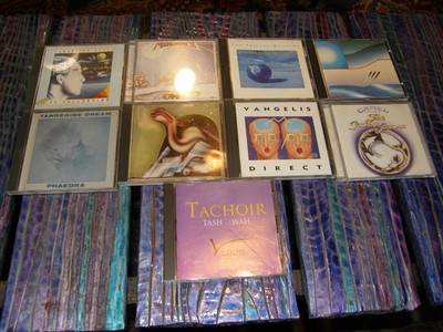 Tangerine Dream, Tachoir, Camel Moonmadn, Best of Alan Parsons Project, Vangelis