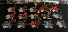 Heroscape Lot of 15 Figures w/ Original Army Cards Complete Hasbro Miniatures