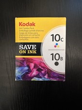 Kodak 10B 10C Ink Combo Pack - CAT 836 7849 - Black Color Cartridges, Sealed