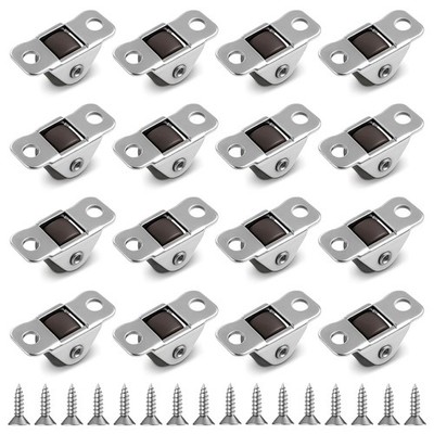 Giantree 16 Stück Möbelrollen Klein, 1,2 cm Gummi Laufrollen mit S