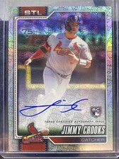 2026 Topps Jimmy Crooks Autograph St. Louis Cardinals 75th Logo Parallel # /75