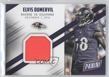 2015 Panini Father's Day Game Dated Materials Elvis Dumervil #15 0b2