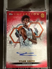 2022-23 Inception cold Hearts -  Auto Red #IA-TSM1 Tyler Smith /75 (AU, RC)