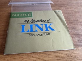 Nintendo NES Zelda 2 Adventure of Link Bienengr&auml;ber Short Box CIB OVP Acryl Case