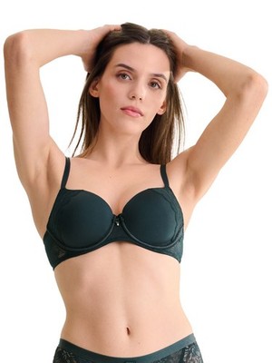 Lisca Schalen BH 020228 Evelyn in Emerald Pearl