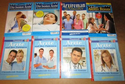 24 Arztromane aus diversen beliebten Serien und Reihen, 8x 3er Sammelband  po733