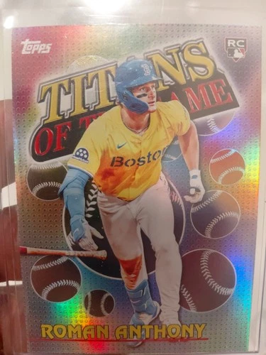 2026 Topps Series 1 - Titans of the Game Roman Anthony #TOG-9 (RC)