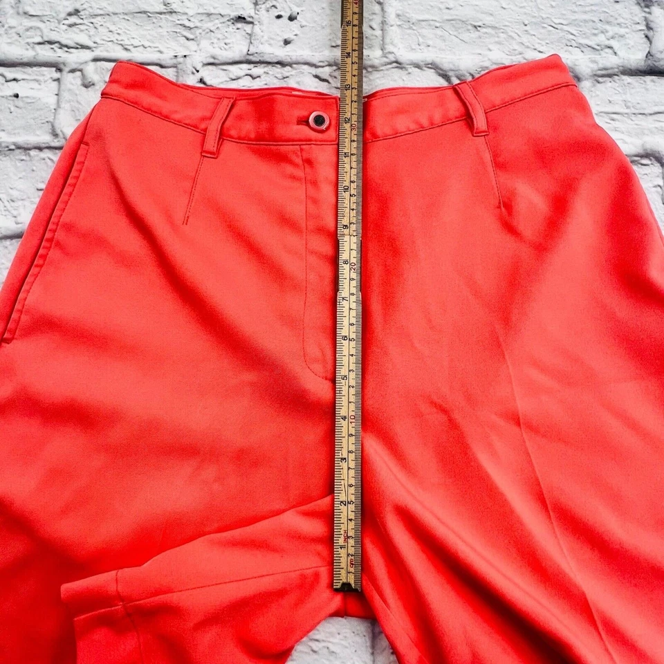 Bermudas de golf Coral Bay para mujer 4 frente plano elástico coral tiro alto Foto 3 de 4