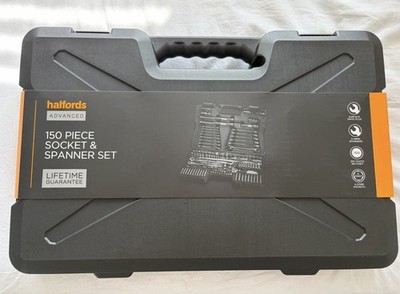 Neu Halfords Advanced Professional 150 teiliger Steckschlüsselsatz lebenslange Garantie   