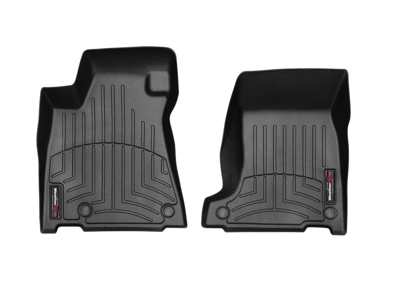 WeatherTech FloorLiner for 2019-2024 Maserati Levante - 1st Row, Black