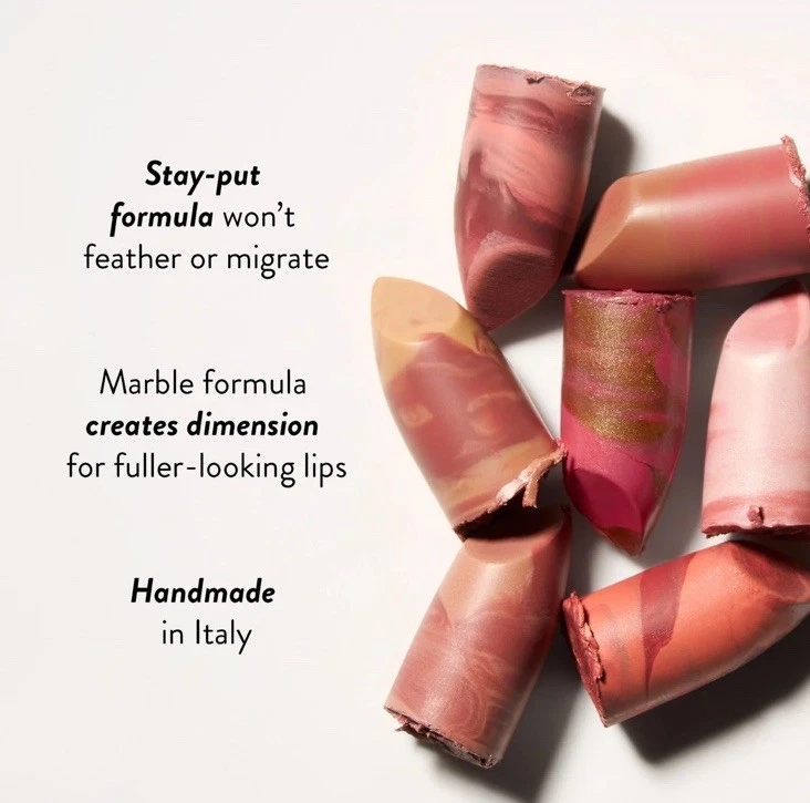 Lápiz labial italiano de mármol Laura Geller ROSE MACARON 0,12 oz ¡Nuevo sin caja Envío gratuito!! Foto 3 de 3