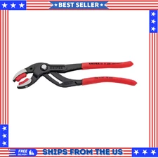 Connector Pliers w/ Plastic Jaw Inserts Adjustable Box Joint Grip Tool for Plumb