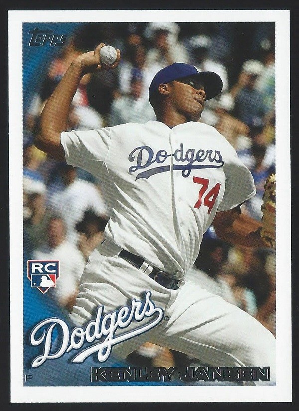 2010 Topps Update #US-114 Kenley Jansen Rookie RC Baseball Card - LA Dodgers