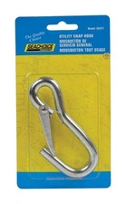 Seachoice 36551 Zinc-Plated Steel 1000 lbs. Capacity Utility Snap Hook 4-1/2 in.