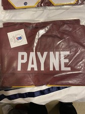 Daron Payne Autogragh Custom Washington Redskins Jersey