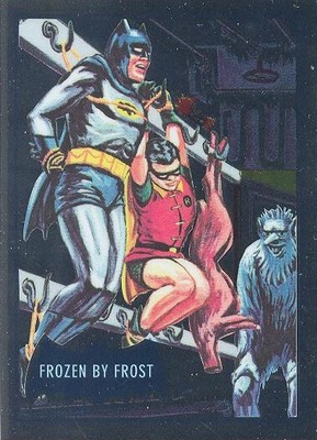 2016 DC Comics Justice League DC7-P4 Batman Classic TV Frozen By Frost NSU Card!