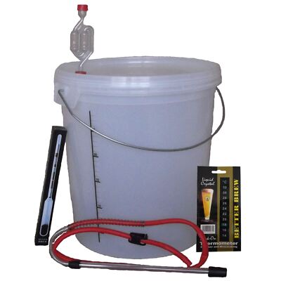 Komplettes Homebrew Starterset - 33L für Bier, Wein, Apfelwein - komplettes Einsteigerset