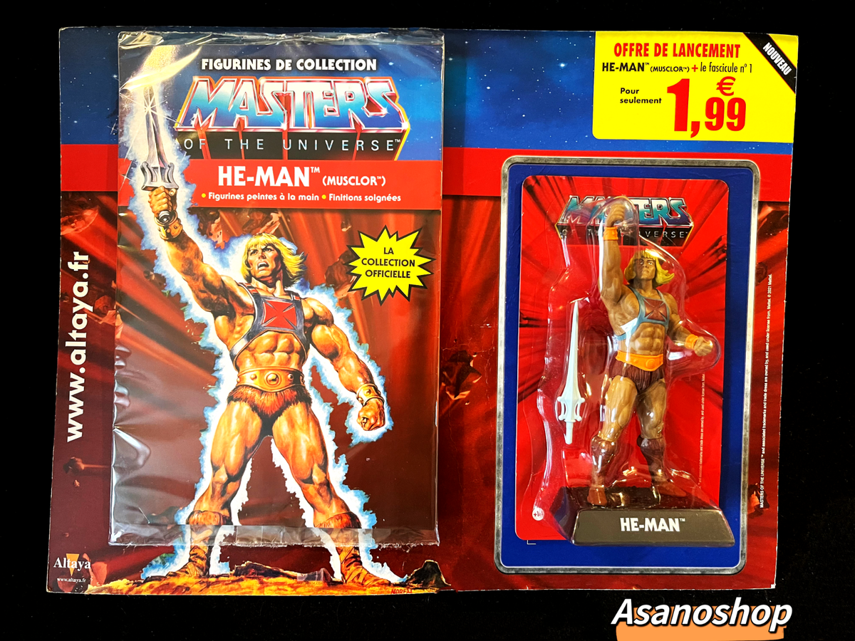 Figurine Altaya Masters Of The Universe N°01 - He-Man / Musclor - NEUVE