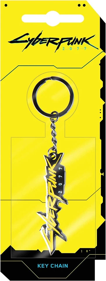Cyberpunk 2077 Set of 3 Keychains Logo Johnny's Guitar Night City CD Projekt Red - Image 3 of 4