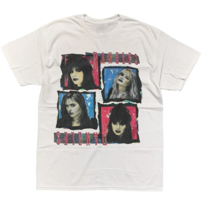 Vtg The Bangles 1986 Concert Cotton White Full Size Unisex Shirt