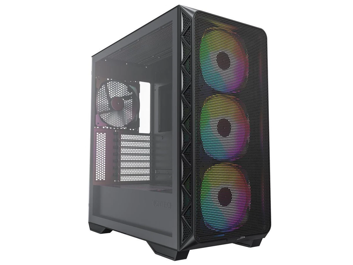 Montech AIR 903 MAX, E-ATX Mid Tower Case, High Airflow, 3x 140mm 