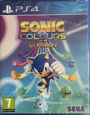 Sonic Colours Ultimate Sony Playstation 4 PS4 Spiel Videospiele PAL
