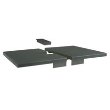 BMC WW2 Blockhouse ROOF Plastic Army Men Playset Gray Building Accessory 54mm