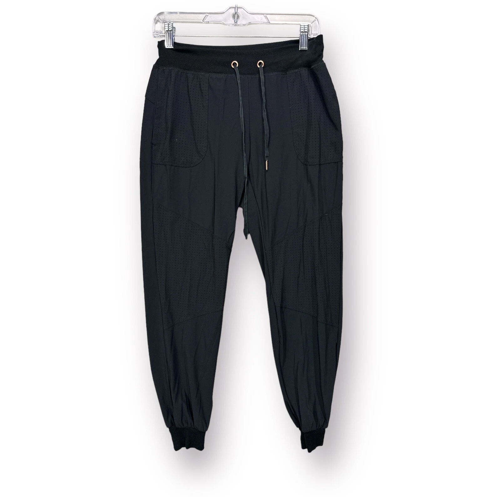 beyond-yoga vented pockets drawstring elastic waist sweatpants